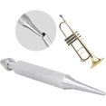 thumbnail image 4 of Reparador de trompeta Herramienta de reparación de instrumentos musicales Tocando pipa Accesorios para herramientas de reparación de música(1pc, Silver), 4 of 5