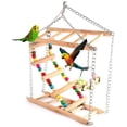 thumbnail image 1 of Toxic-Free Materials Bird Playground, Double Layer Parrot Cage Accessories For A Safe And Engaging Experience, 1 of 7