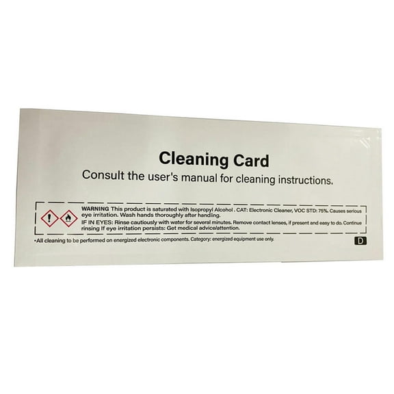 5pcs Cleaning Cards 54x172mm PN: 105999-311 For ZC100 ZC300 Series Card Printer