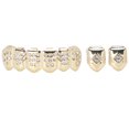 thumbnail image 4 of Dientes Brace, Universal Gold Teeth Brace, Unique Safe Hip-Hop Fashion Shows Conciertos Para Dientes Inferiores Dientes Superiores ANGGREK Oro, 4 of 8