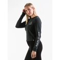 thumbnail image 3 of Salty Crew Women's Tippet Skimmer Long Sleeve Tee T-Shirt in Vintage Black (X-Small, Vintage Black), 3 of 3