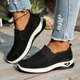 thumbnail image 6 of Womens Shoes,Breathable Sneakers Lightweight Comfortable for Everyday Wear Mesh Breathable Sneakers All Seasons,Shoes for Women,Black,6.5, 6 of 6