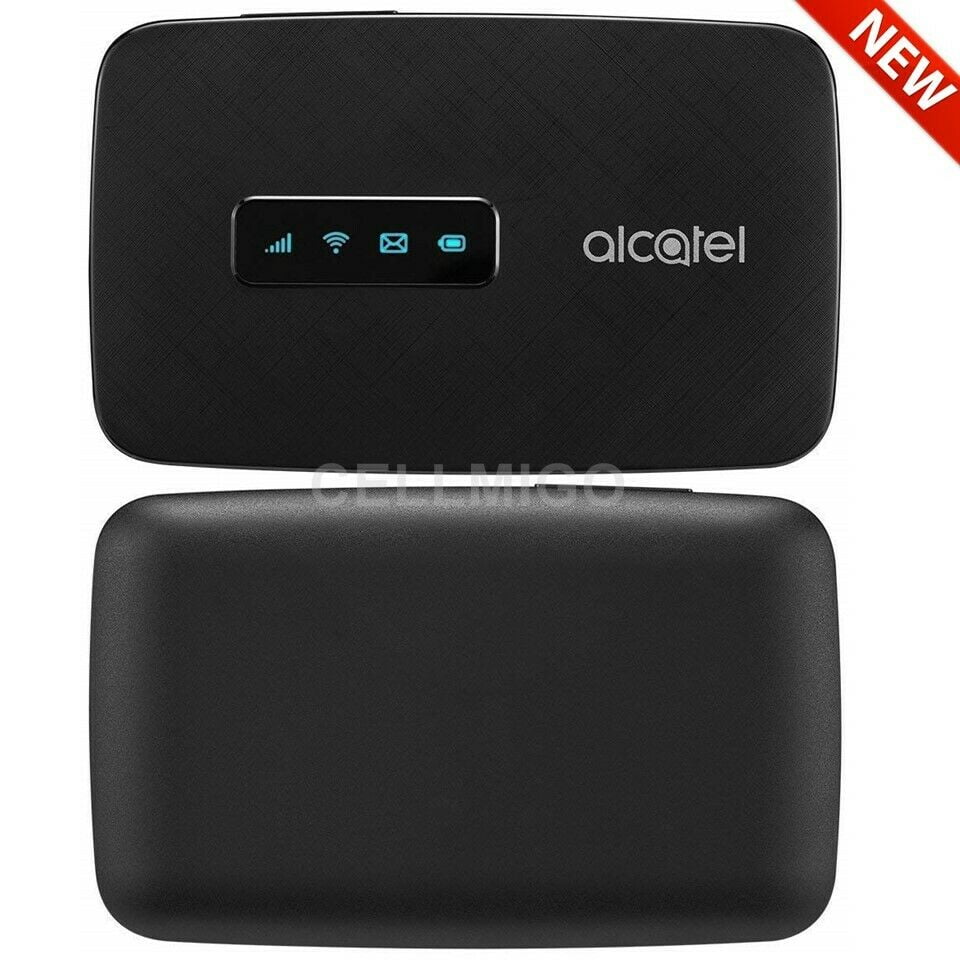 Alcatel mw40 V-2aalde1 Link Zone Internet Mobile Hotspot 150 Mbps Noir WiFi 4 G LTE CAT4 