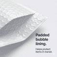thumbnail image 4 of Bubble Mailers 8.5x12 Inch, Pack of 50 – Padded Shipping Envelopes for Secure Mailing, Lightweight and Durable, Tear-Resistant Self-Seal Envelopes for Business, E-Commerce, and Personal Use, 4 of 6