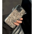 thumbnail image 2 of Luxury Glossy Crocodile Pattern Case For iPhone 16 15 14 13 12 11 Pro Max Plus Plating Cool Armor Shockproof Bright Color Cover tzw, 2 of 7