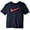 Black/Red, variant on Nike Men's Dri-Fit Swoosh Tee (Small, Black/Red)
