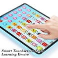 thumbnail image 5 of syligr Kids Learning Tablet for Toddlers Ages 2-5 Educational Electronic Toy 7 Inch Pink Blue Touch Screen Teach Alphabet Numbers Math Early Development Christmas Gift, 5 of 6