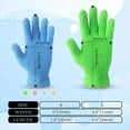 thumbnail image 6 of EvridWear Microfiber Auto Dusting Cleaning Gloves Mittens for Office House Cleaning Cars Trucks, Family Pack, 6 of 11
