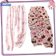 thumbnail image 2 of New Sanrio Hello Kitty Kuromi Melody Cartoon Pants Y2K Women's Home Warmth Plush Sleepwear Pants Kawaii Girls' Casual Pants Gift, 2 of 4