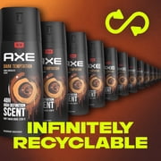 Axe Deodorant Body Spray Twin Pack, Dark Temptation 4 oz