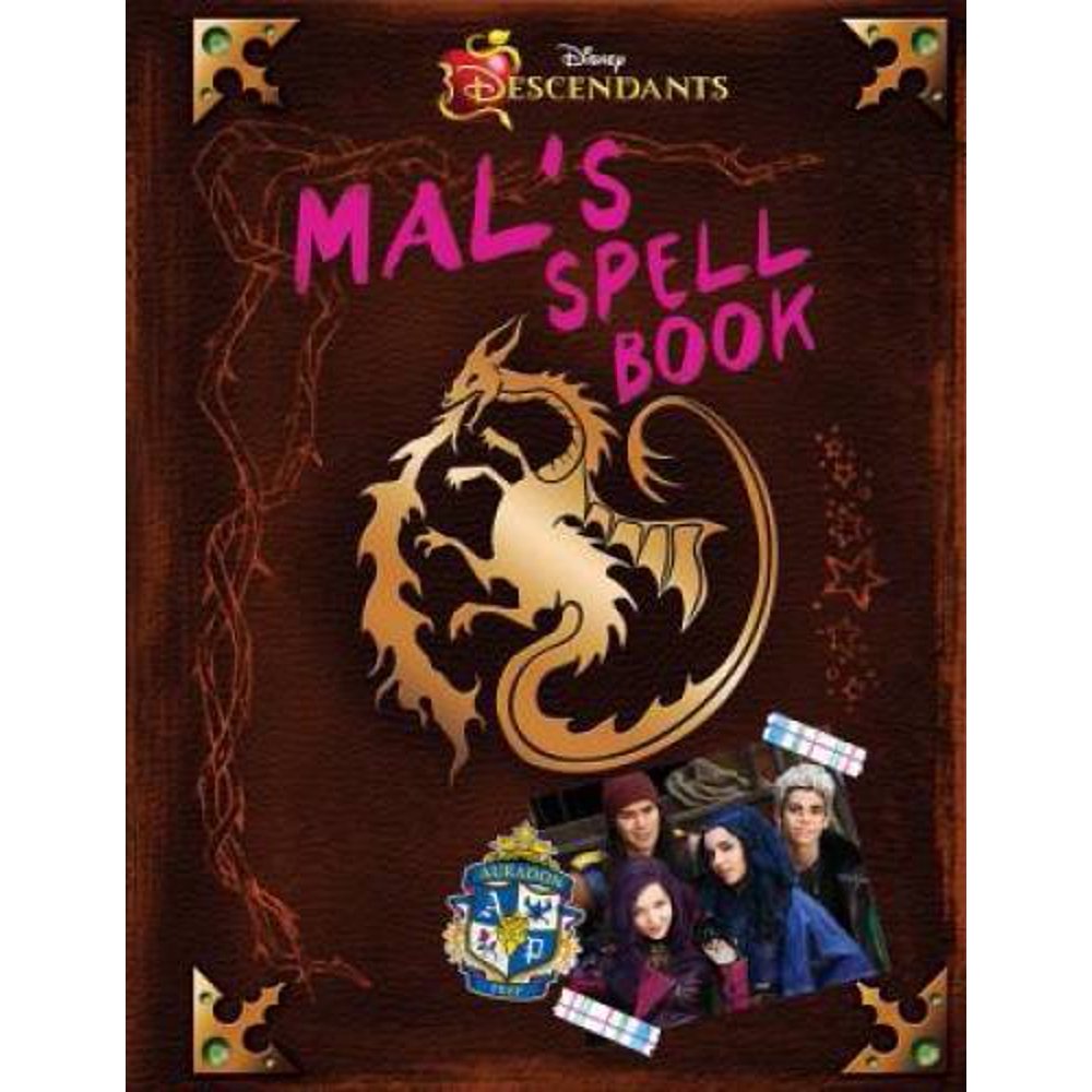 Descendants Mal's Spell Book, PreOwned (Hardcover)
