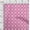 Blush Pink, variant on oneOone Organic Cotton Voile Fabric Quatrefoil Block Printed Fabric 1 Yard 42 Inch Wide