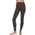 thumbnail image 5 of Felina Velvety Super Soft High-Waisted Legging 2-Pack Yoga Pants Workout Clothes for Women Medium Charcoal Twilight Mauve, 5 of 7