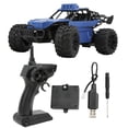 thumbnail image 1 of Juguete de aleación a escala 1/16 para niños, azul, batería única, control remoto, divertido para regalos de niños, coche RC de alta velocidad de 2,4 G, 1 of 8