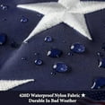 thumbnail image 4 of American Flags for Outside 3ft x 5ft, Heavy Duty US Flag with Embroidered Stars, Thicken Nylon USA Flag with Sewn Stripes Brass Grommets US Flags 3ft x 5ft Outdoor Made for USA High Wind All Weather F, 4 of 8