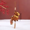 thumbnail image 5 of 1Pc Chinese New Year Decorations Horse Hanging Ornaments 2026 Chinese Year of Horse Pendants Horse Zodiac Animals Mascot for Spring Festival Blessing Souvenir Home Car Decor(5.5"), 5 of 8