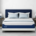 thumbnail image 6 of Soges 14 inch Memory Foam Mattress Queen Size Mattress Green Tea Gel Memory Foam Mattress Cooling Gel Infused Mattress for Pressure Relief, Medium Firm, Washable Cover, CertiPUR-US Certified, Blue, 6 of 10