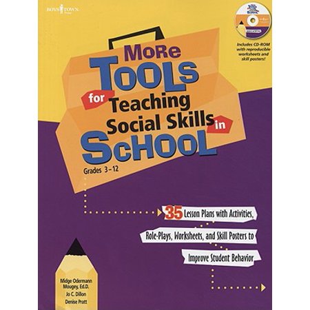 Student Worksheet - More Tools for Teaching Social Skills in School : Lesson Plans, Role Plays, Activities, Worksheets and Posters to Improve Student Behavior