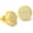 Gold, variant on Hiphop XL 1/2 Inch Full Iced Cubic Zirconia Round Prong Setting Screw Back Earring BE 11403 S
