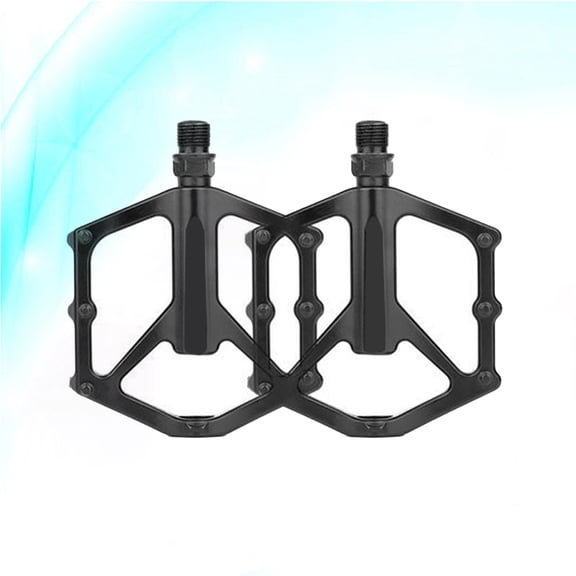Raindrops 1 Pair Aluminum Alloy Mountain Bike Pedals with Anti-Skid Nail for Strong Grip and Performance