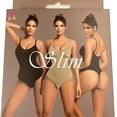 thumbnail image 4 of Women's Slimming Bodysuit Shapewear Full Compression Tops Tummy Control Thong Bottom Lift Butt Lift seamless Shapewear, 4 of 10