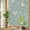 Green, variant on White Duck Window Privacy Film Rainbow Static Cling Stain Glass Window Film for Glass Door, Decorative UV Blocking Sunroof Decal Sticker for Car 17.7"x39.3" Cartoon Animals Eggs Feathers Sage Green