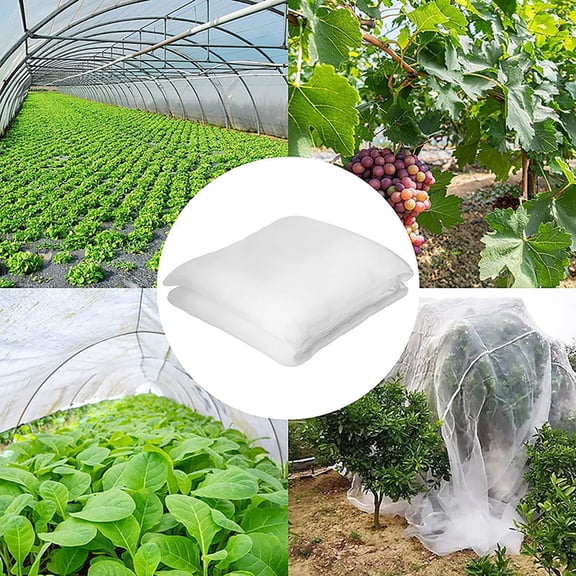 Garden Netting 3.3 x 4.9FT Row Cover Frost Protection Blanket for Vegetables Herbs Flowers Garden Bed
