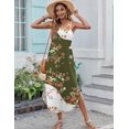 thumbnail image 3 of Vestido Zeagoo Hawaiian de verano sin mangas con bolsillo para mujer, 3 of 6