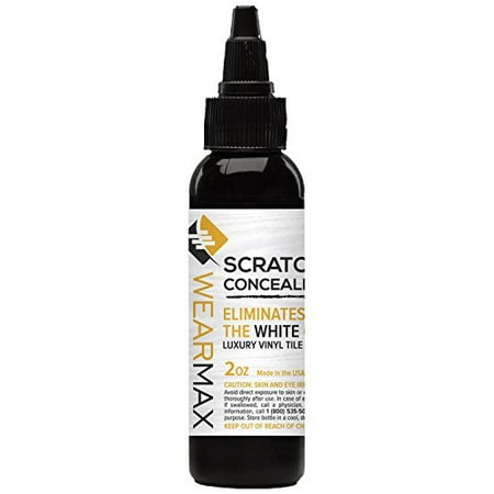 WearMax Scratch Concealer for Luxury Vinyl Tile (LVT) Flooring - Scratch Repair Touch-up & Remover - Eliminate White Lines from LVT (Best Way To Remove Vinyl Flooring From Concrete)