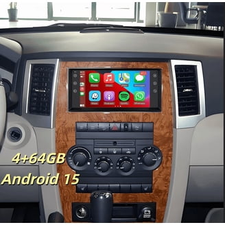 Android 14 Car Stereo For Jeep Grand Cherokee 2004-2007 - 10" Touchscreen, Wireless CarPlay, GPS, Backup Camera