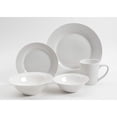 thumbnail image 5 of Gibson Home Noble Court 30 Piece Dinnerware Set, Service for 6, White, Fine Ceramic, 5 of 5