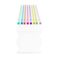 thumbnail image 5 of YIYIBYUS Rainbow Color Acrylic Bench 35.4Inch Clear Thickened Entryway Bench Entryway Decoration Shoe Bench, 5 of 10