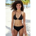 thumbnail image 3 of LASCANA Women's Lace Detail Bikini Swimsuit Bottom Lace Trim, 3 of 6