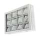 thumbnail image 3 of Caja de Almacenamiento de Reloj (12 Rejillas) Soporte de Joyería, Negro / Gris para Decoración para hogar O Joyería Zulema Caja de almacenamiento de joyas, 3 of 8