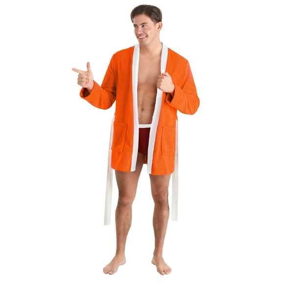 Men's Anchorman Pool Party Ron Burgundy Costume