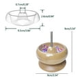 thumbnail image 4 of Milue Bead Spinner with Clear Bowl and Beading Needle for Bracelet Jewelry Making, 4 of 9