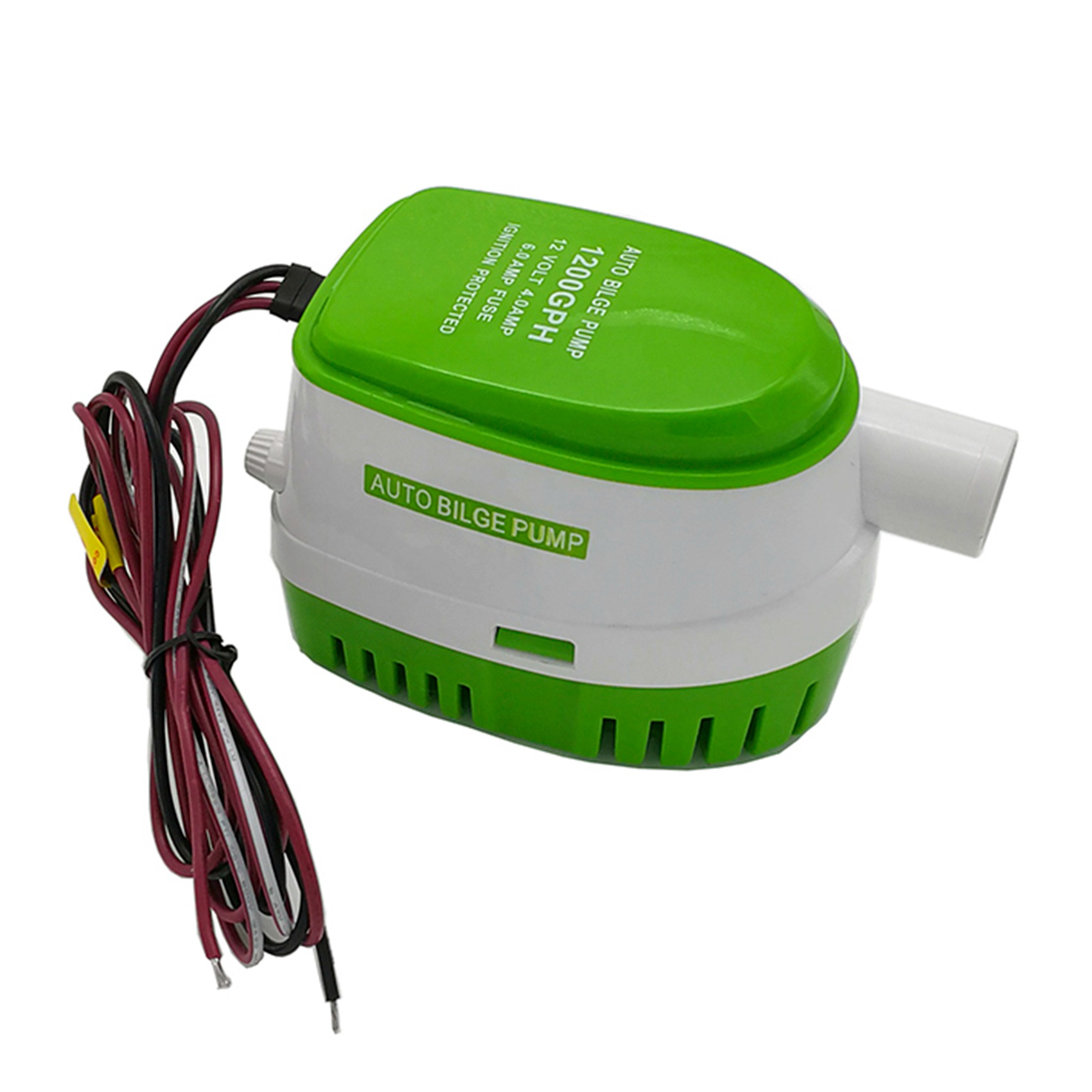 SNOWINSPRING DC 12V 1200GPH Automatic Bilge Pump Submersible Boat Water