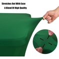 thumbnail image 3 of GFDYREE Spandex Tablecloth 6FT Stretch Table Cover Fitted Rectangular Tables, Universal Stretch Patio Table Cloth for Wedding, Banquet, Party and Event（Forest Green, 6FT, 3 of 7