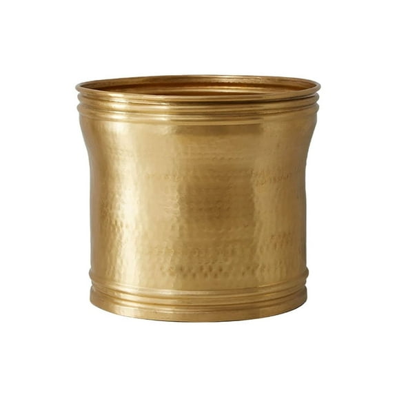 Hammered Aluminum Planter, Medium, Pack 1