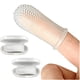 thumbnail image 4 of Juego de 8 cepillos de dientes para perros, 4 colores, cepillo de dientes de silicona de 360° para perros y gatos, cepillo de dedo para limpiar lengua y dientes., 4 of 5