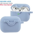 thumbnail image 2 of Funda VOTILE Secure Lock para Airpods Pro 2 con llavero brillante, 2 of 7
