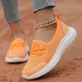 thumbnail image 2 of Women's Walking Shoes Soft Sole Mesh Shoe Comfortable Orthopedic Slip-on Breathable Flats Casual Nursing Orthotic Lightweight Shoes Walking Sneaker with Arch Support, 2 of 6