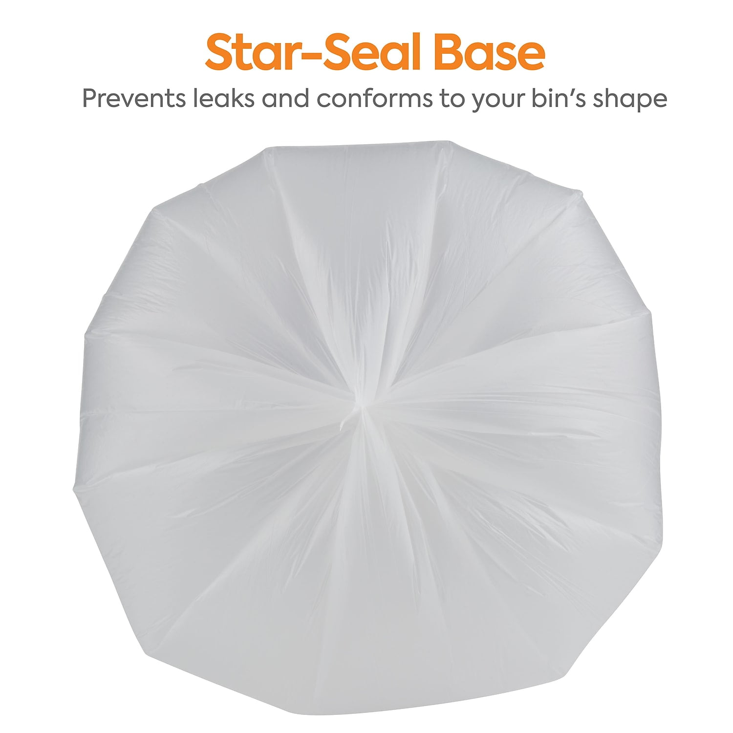 Staples Coastwide Professional 20-30 Gallon Trash Bag 30" x 37" High Density 10 mic Natural 500