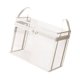 thumbnail image 4 of Bolsa de almacenamiento para peluches, contenedor para muñecas, expositor portátil transparente, regalo, casa de juegos, viaje Blanco, 4 of 9