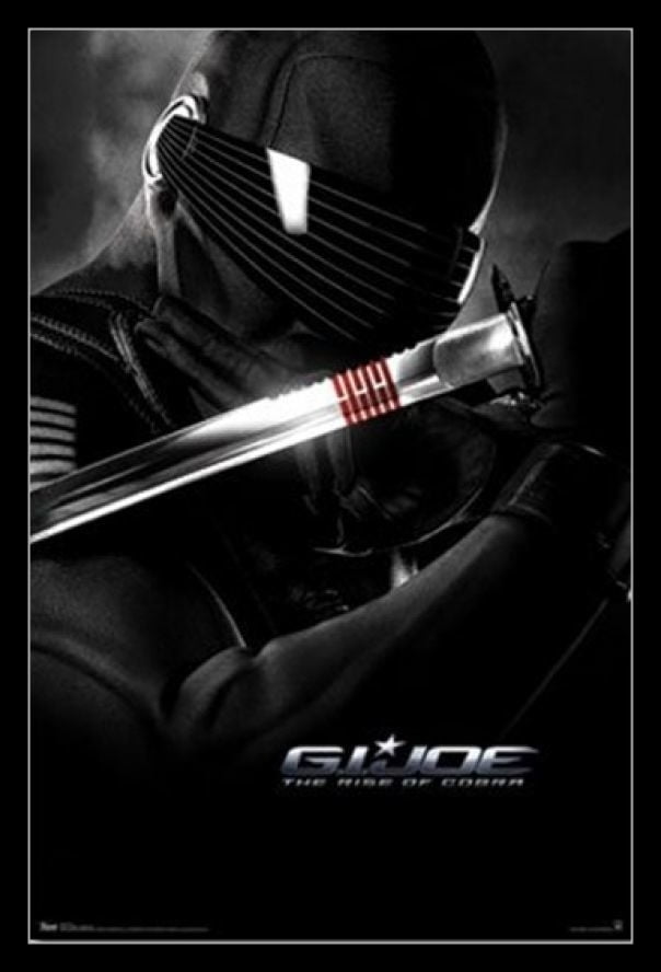 G.I. Joe - The Rise of Cobra - Snake Eyes Laminated ...