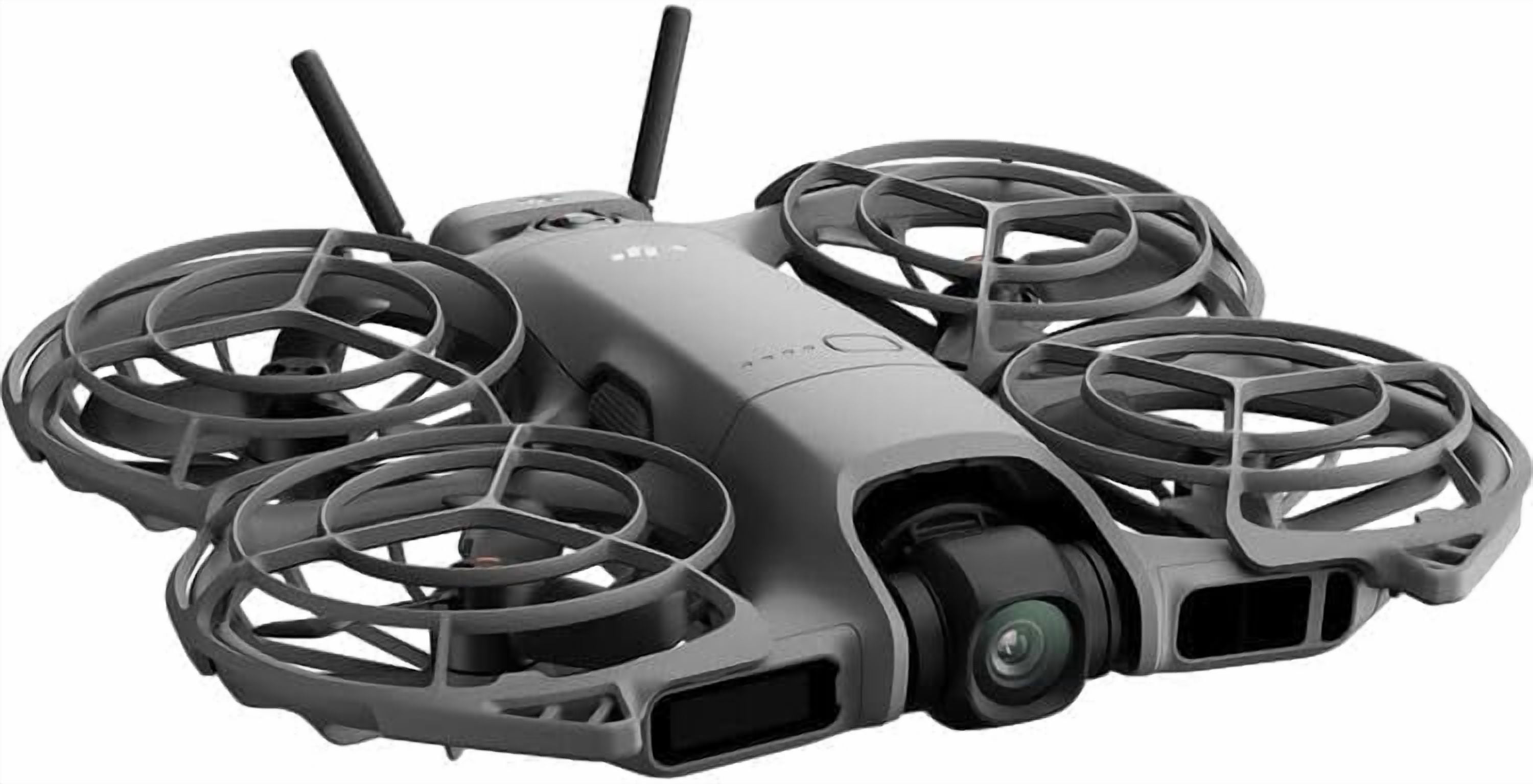 DJI Neo 2 with 2-Battery Bundle | 4K Camera Drone, Palm Takeoff & Gesture Control | Includes 128GB MicroSD, USB 3.0 Reader, Strobe Lights & More