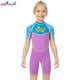 thumbnail image 5 of Eigraketly Trajes de neopreno traje de buceo de secado rápido de una pieza de moda Anti-medusas mangas cortas de varios tamaños para Snorkel Deportes acuáticos Violeta L, 5 of 6