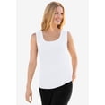 thumbnail image 2 of Woman Within Plus Size Rib Knit Tank, 2 of 6