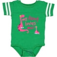 thumbnail image 3 of Inktastic My Aunt Loves Me Girls Baby Bodysuit, 3 of 5