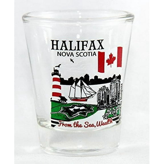 Halifax Nova Scotia Canada Great Canadian Cities Collection Shot Glass